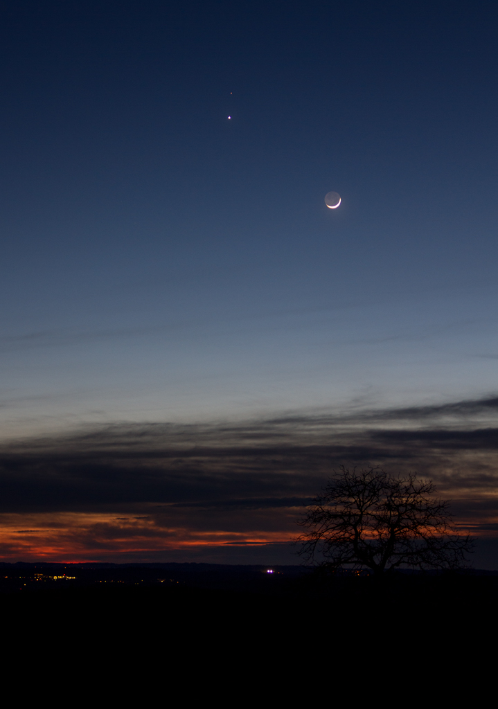 Konjunktion Venus,Mars und Mond | 20.02.2015
