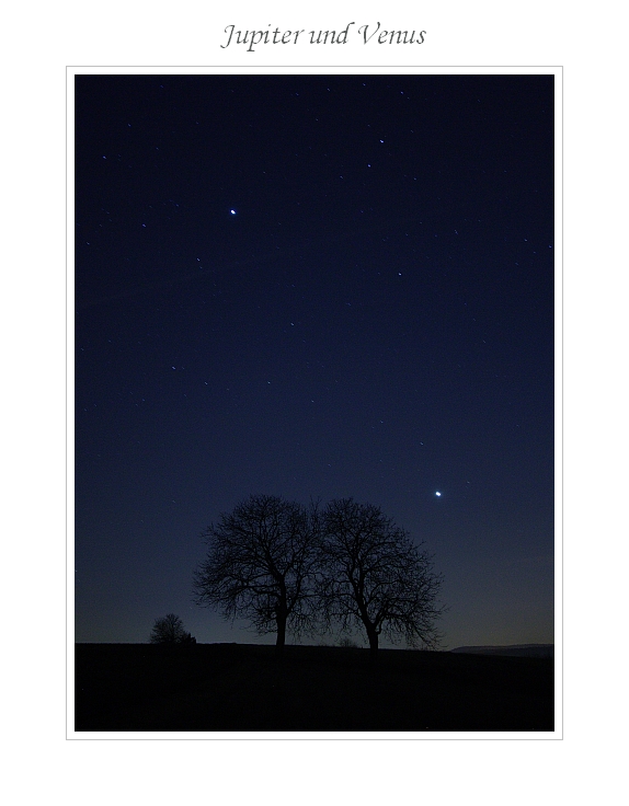 Jupiter und Venus 20.02.2012