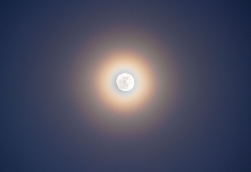 Pollenkorona am Mond 13.04.2014