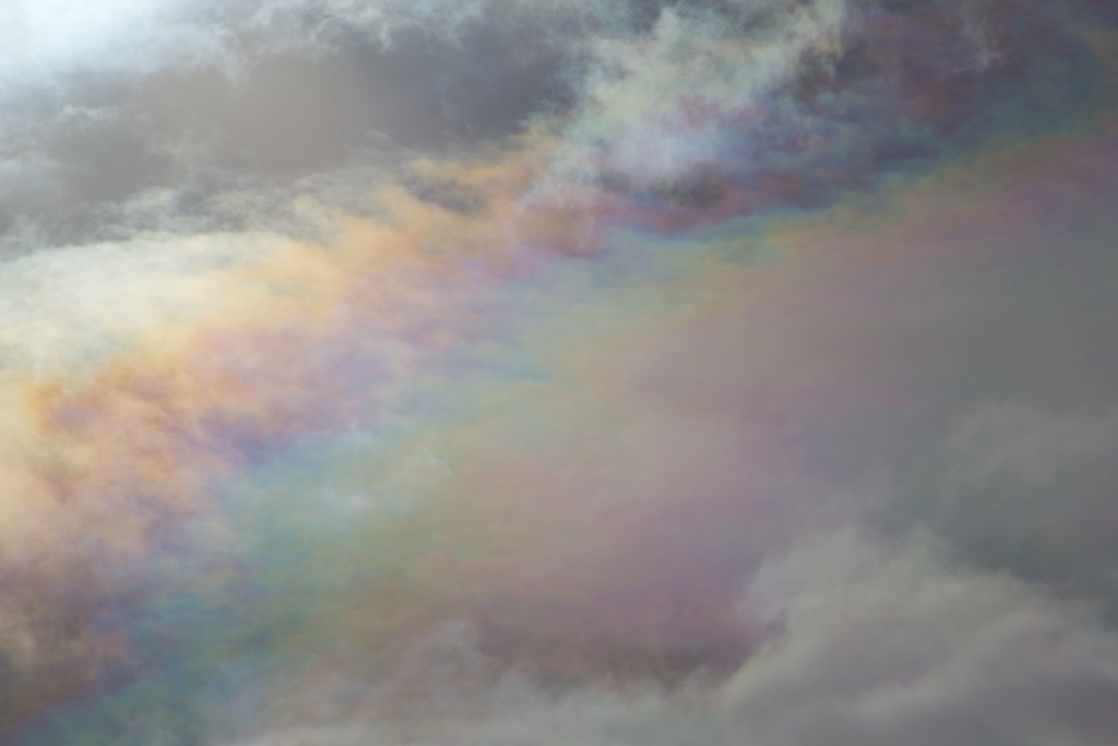 Irisierende Wolken 03.03.2014