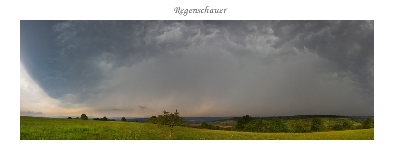 Regenschauer 21.08.2011