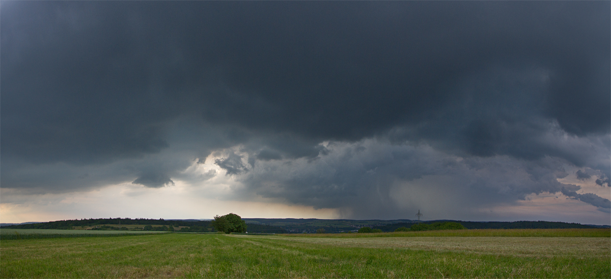 Panorama Hagelunwetter | 06.06.2015