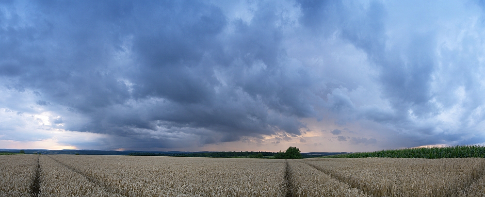 Hhenkaltluft-Gewitterfront 29.07.2010