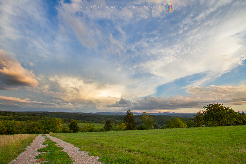 Gewitterzelle und Mammatus Wolken | 01.07.2020