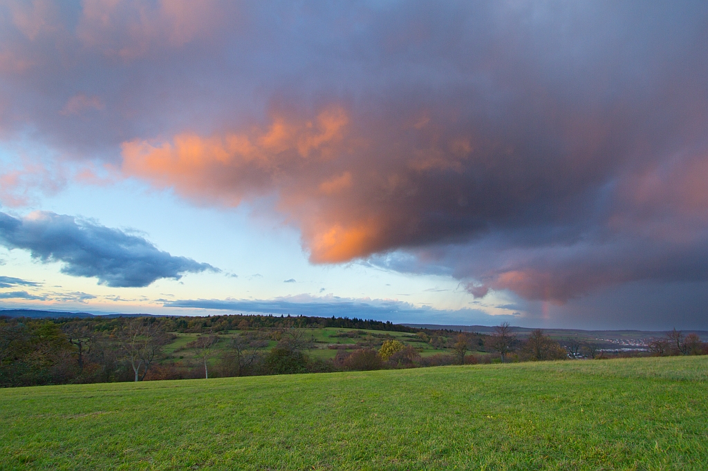 Abendrot 03.11.2013