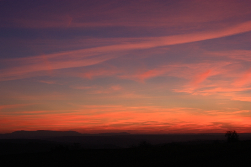 Abendrot 06.02.2011