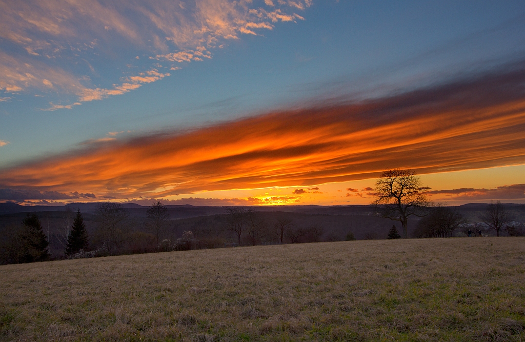 Abendrot 07.02.2014