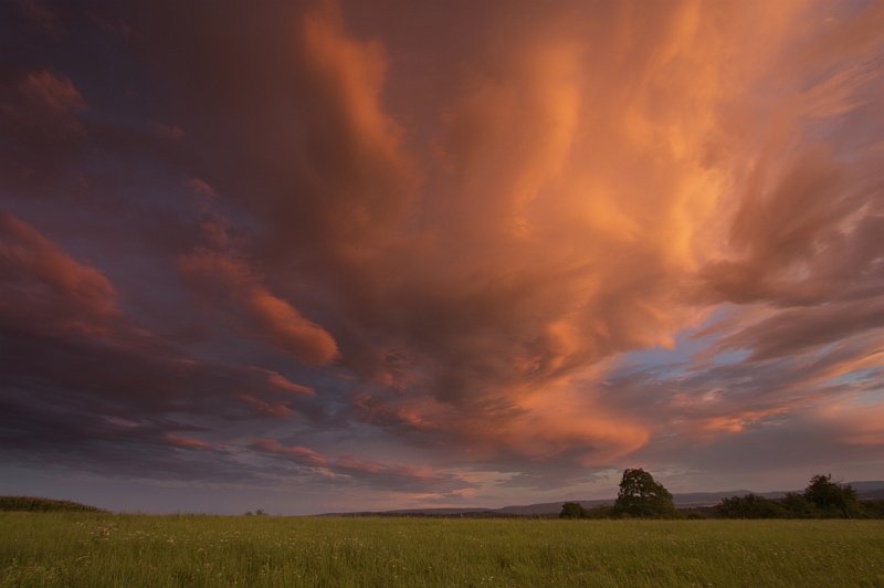 Abendrot 09.07.2011