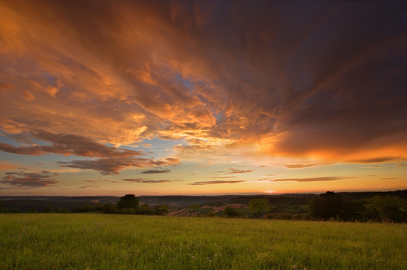 Abendrot 09.07.2011