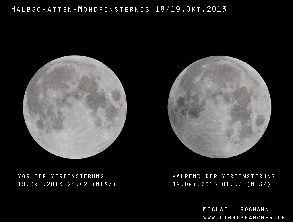 partielle Mondfinsternis 19.10.2013