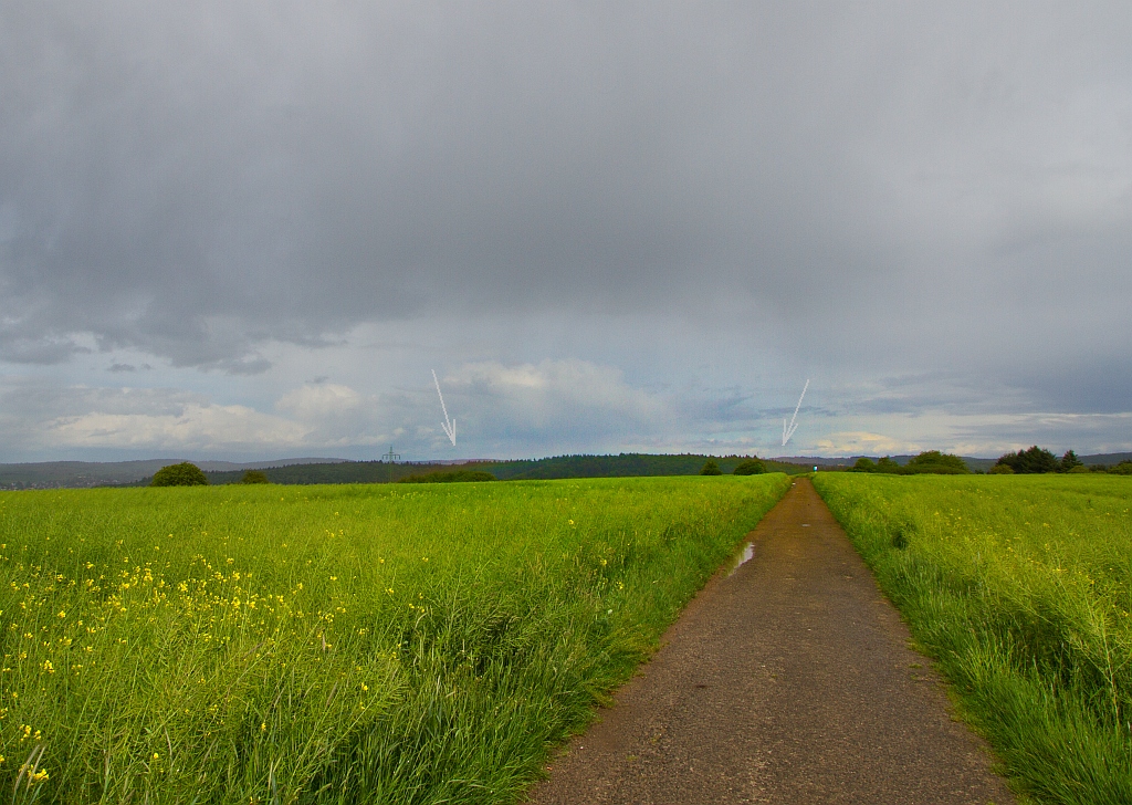 flacher Regenbogen 12.05.2014