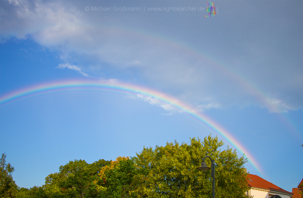 Haupt- und Nebenregenbogen | 27.06.2020