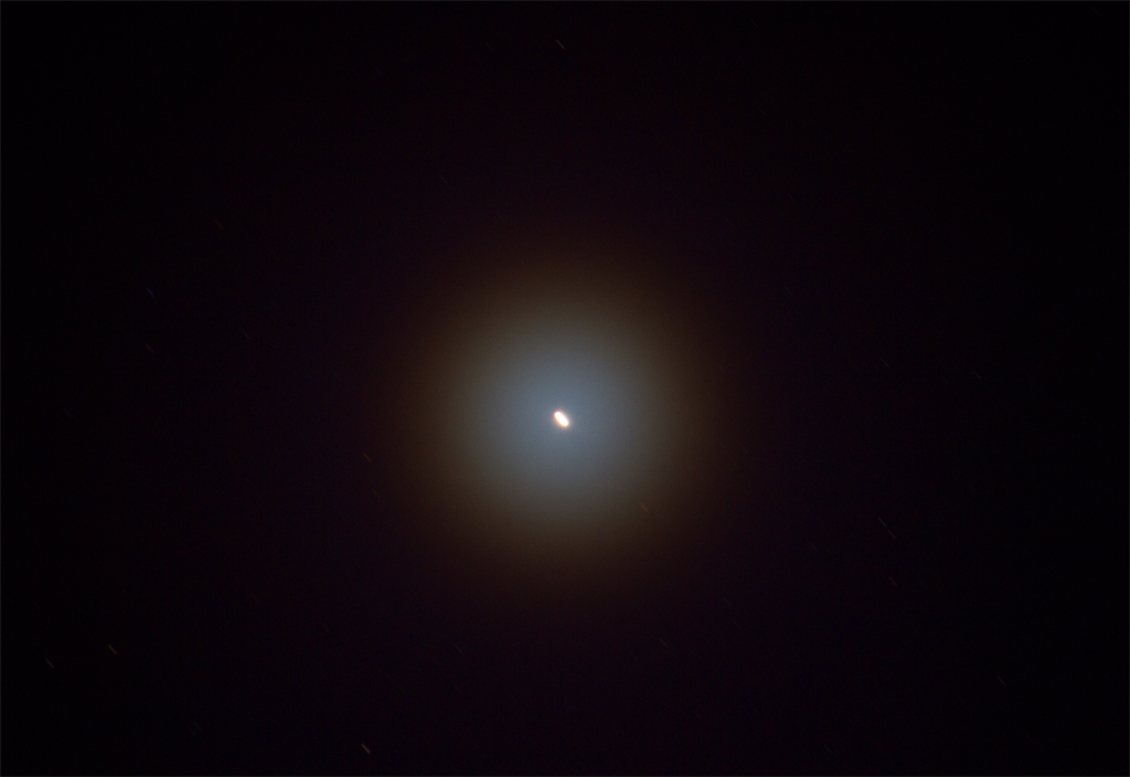Venus Aureole und schwacher Kranz | 10.05.2015