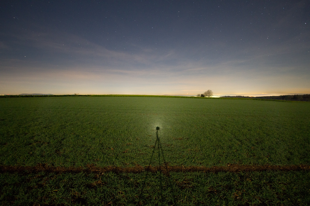 Heiligenschein durch Mondlicht | 28.12.2015