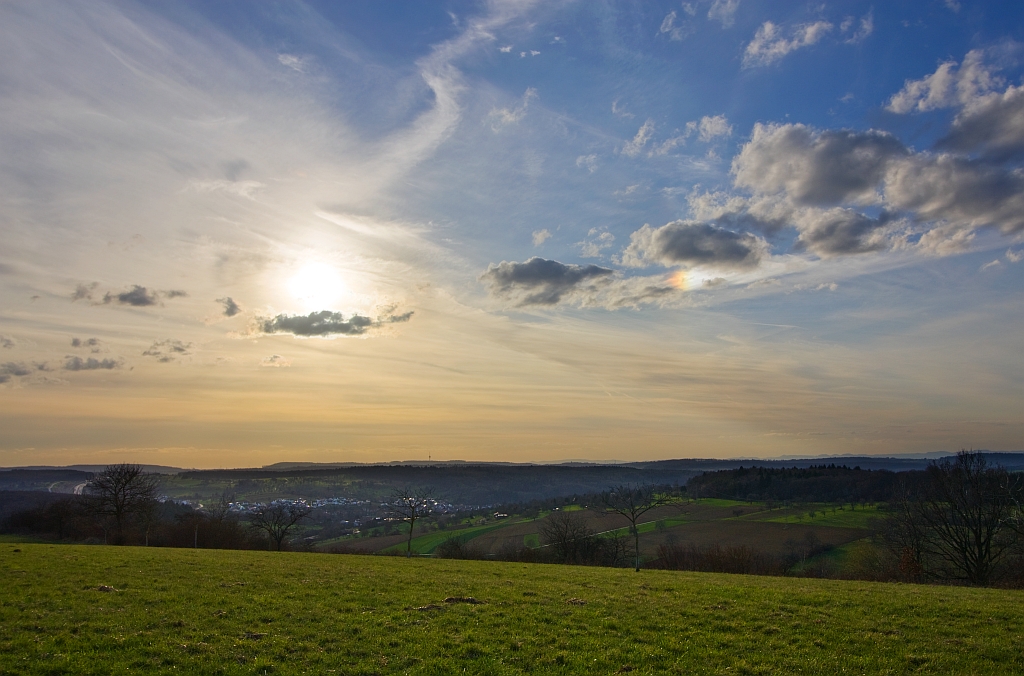 helle rechte Nebensonne 13.04.2013