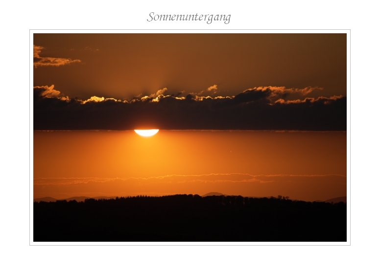 Sonnenuntergang 03.05.2012