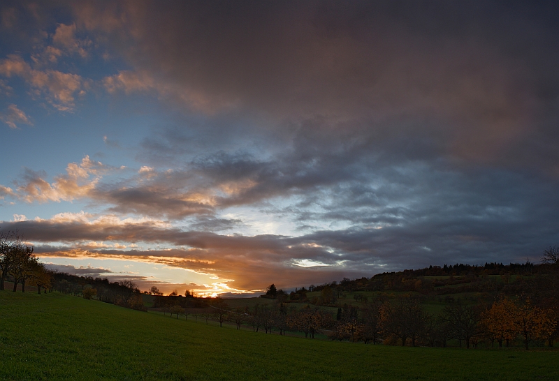 Sonnenuntergang 05.11.2010