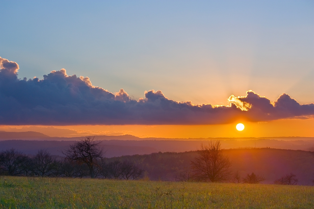 Sonnenuntergang 06.11.2012