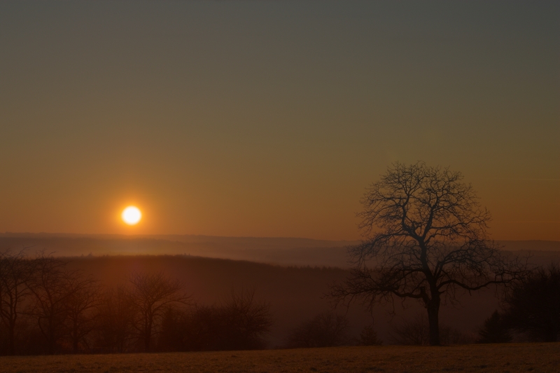 Sonnenuntergang 07.02.2011