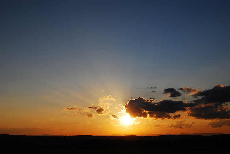 Sonnenuntergang 07.06.2009