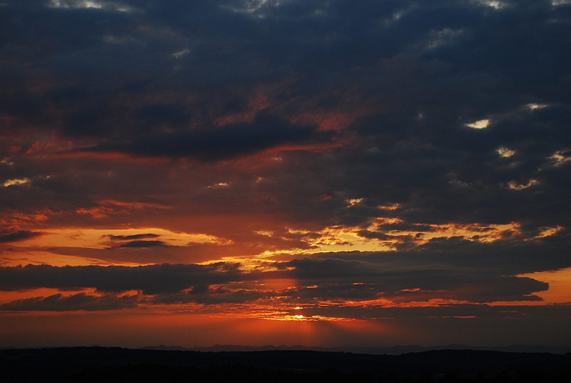 Sonnenuntergang 09.07.2009