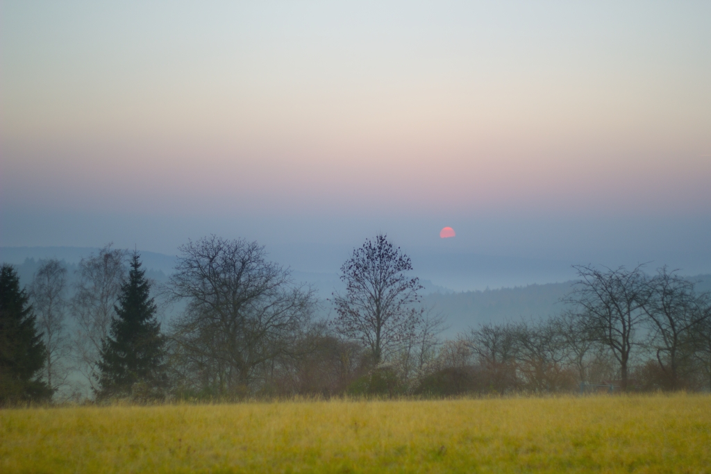 Sonnenuntergang 11.12.2013