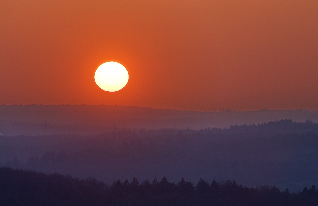 Sonnenuntergang 18.02.2013