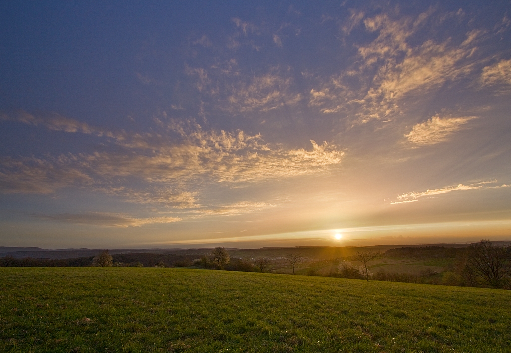 Sonnenuntergang 19.04.2013