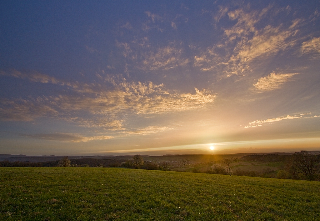 Sonnenuntergang 19.04.2013