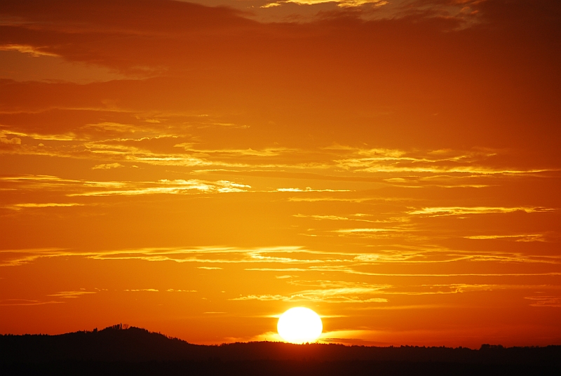 Sonnenuntergang 21.11.2009