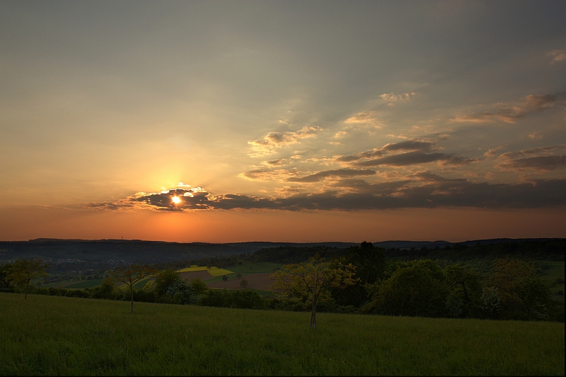 Sonnenuntergang 25.04.2011