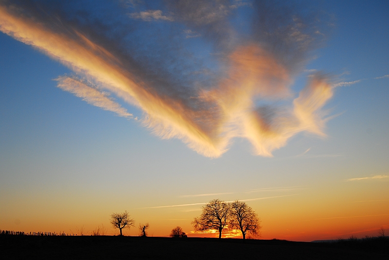 Sonnenuntergang 28.02.2009