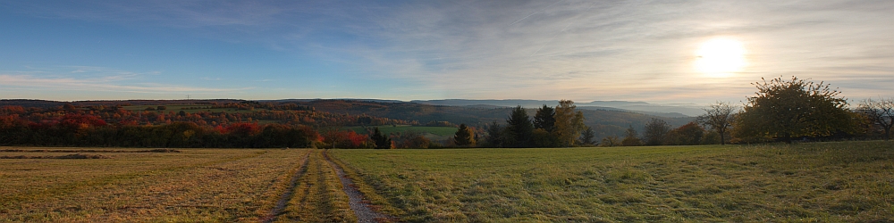 Sonnenuntergang Panorama 29.10.2010