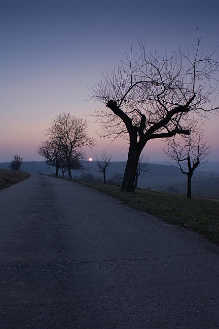 Sonnenuntergang 30.01.2011