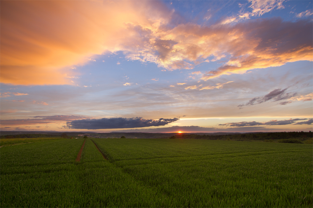 Sonnenuntergang und Abendrot | 05.05.2015