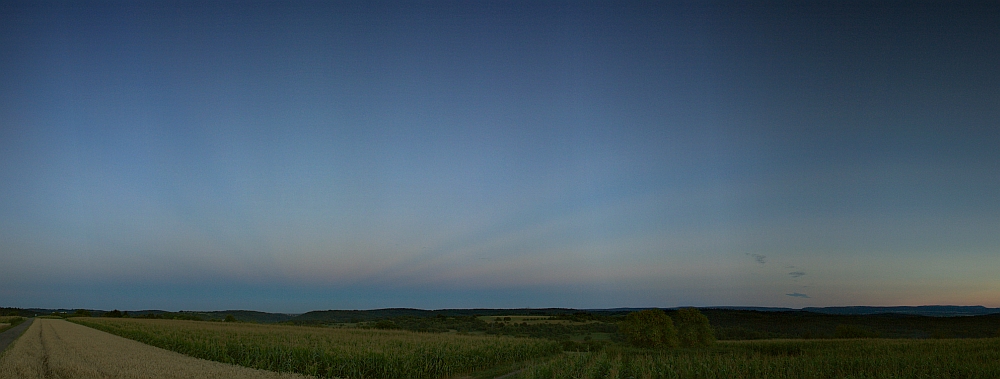 Gegendmmerungsstrahlen 31.07.2010