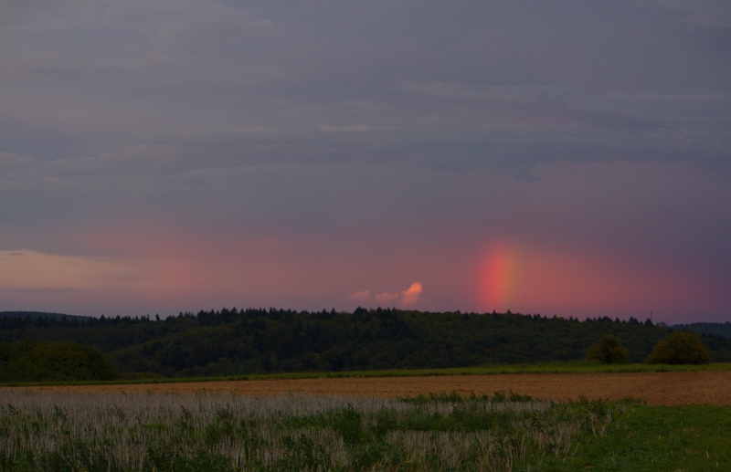 Roter Regenbogen 05.08.2011