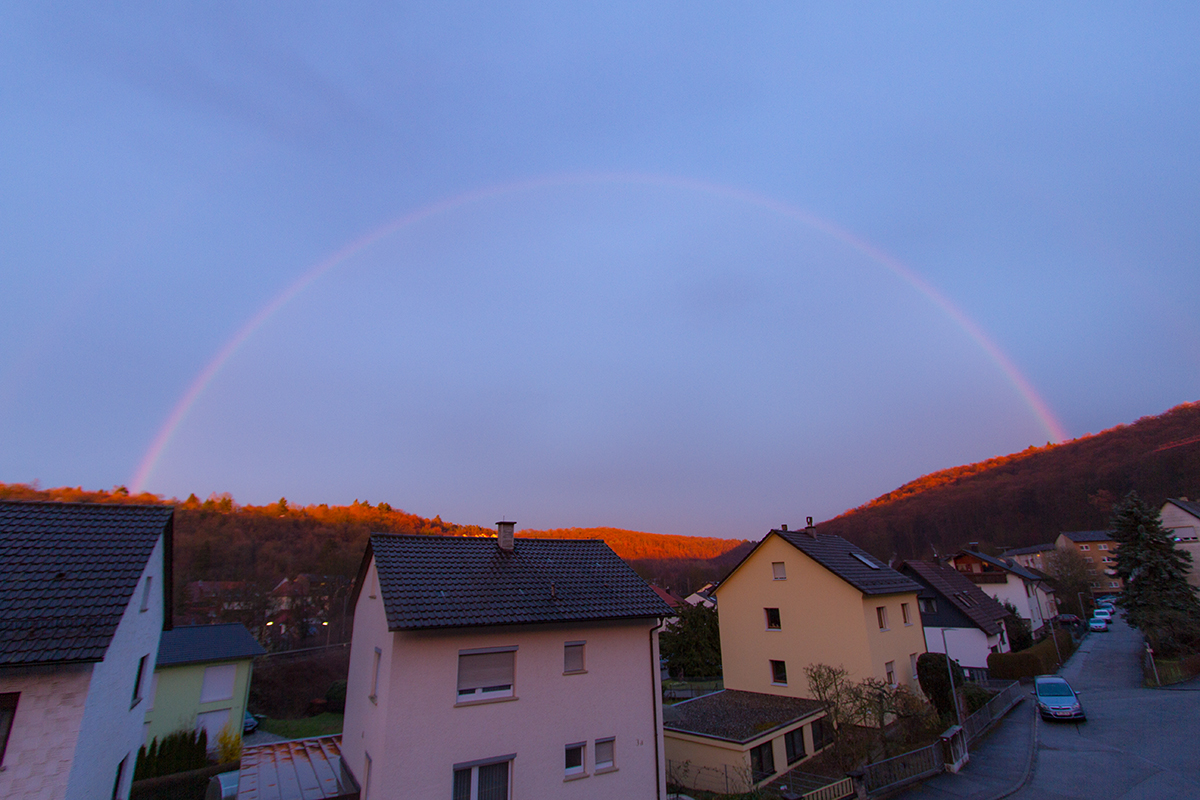 Roter Regenbogen | 30.03.2018