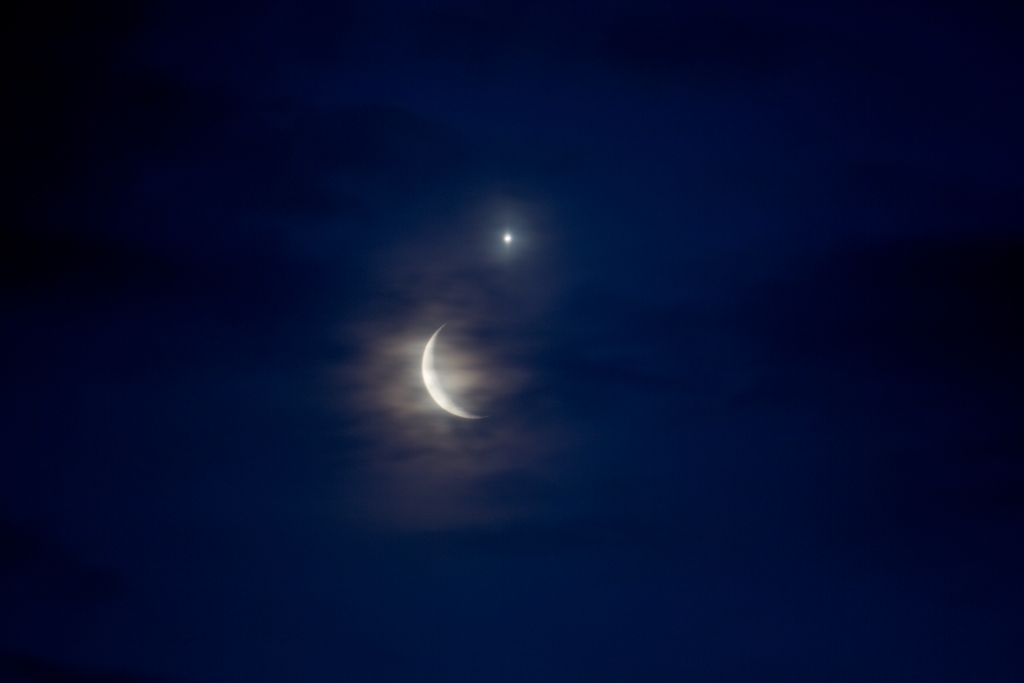 Mond und Venus Konjunktion 26.02.2014