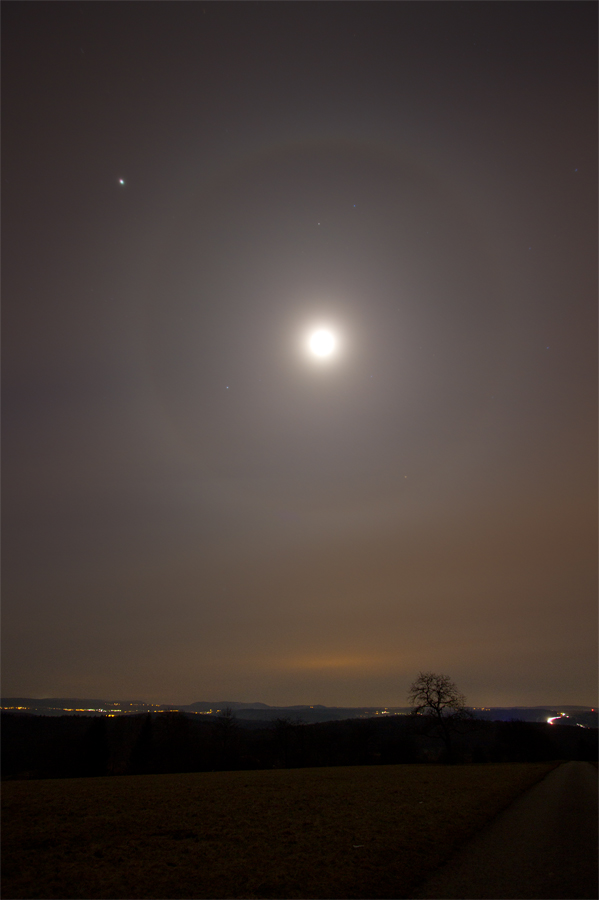 22° Ring am Mond | 01.03.2015