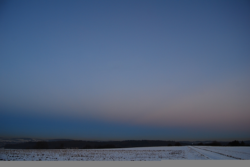 Erdschatten 13.01.2009