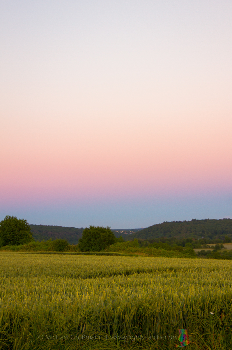 Erdschatten- und Hauptdmmerungsbogen | 28.06.2019