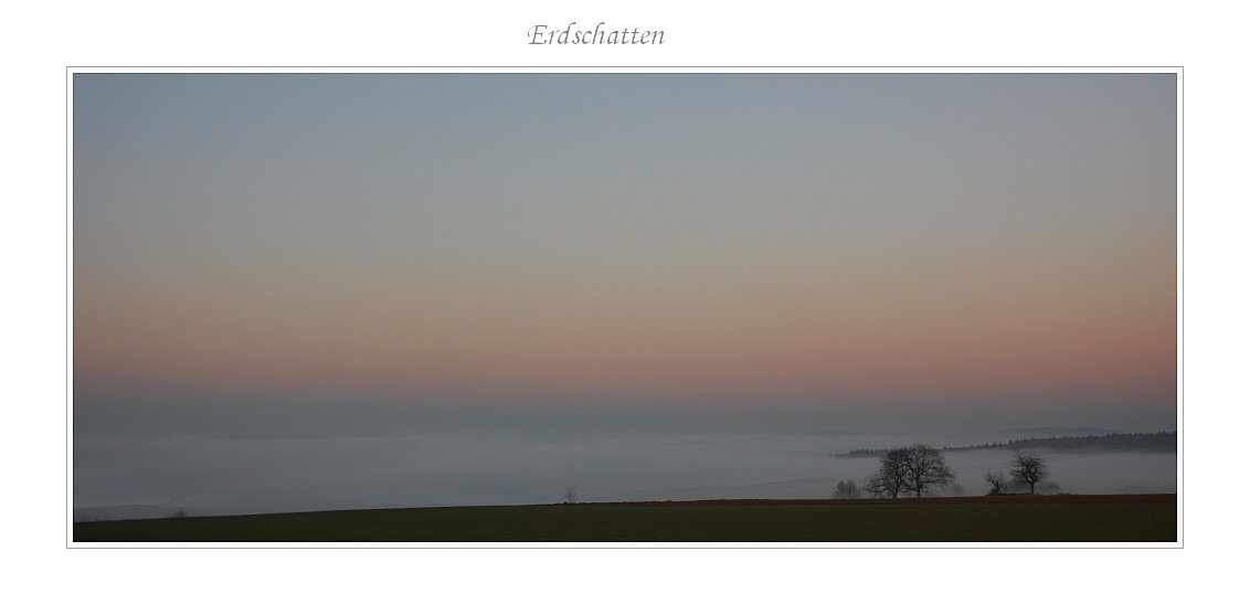 Erdschatten 29.11.2011