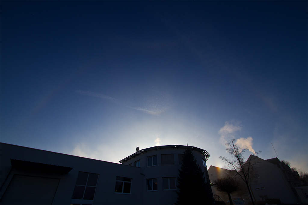 Halophnomen in Eisnebel | 13.02.2015