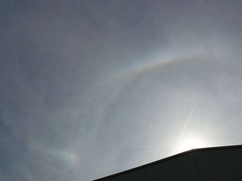 22° Ring, umschriebener Halo, Nebensonne 24.09.2009