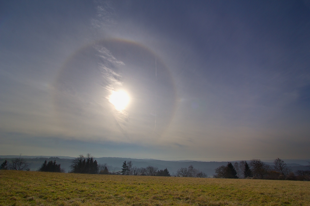 22 Ring und Nebensonnen 30.01.2014