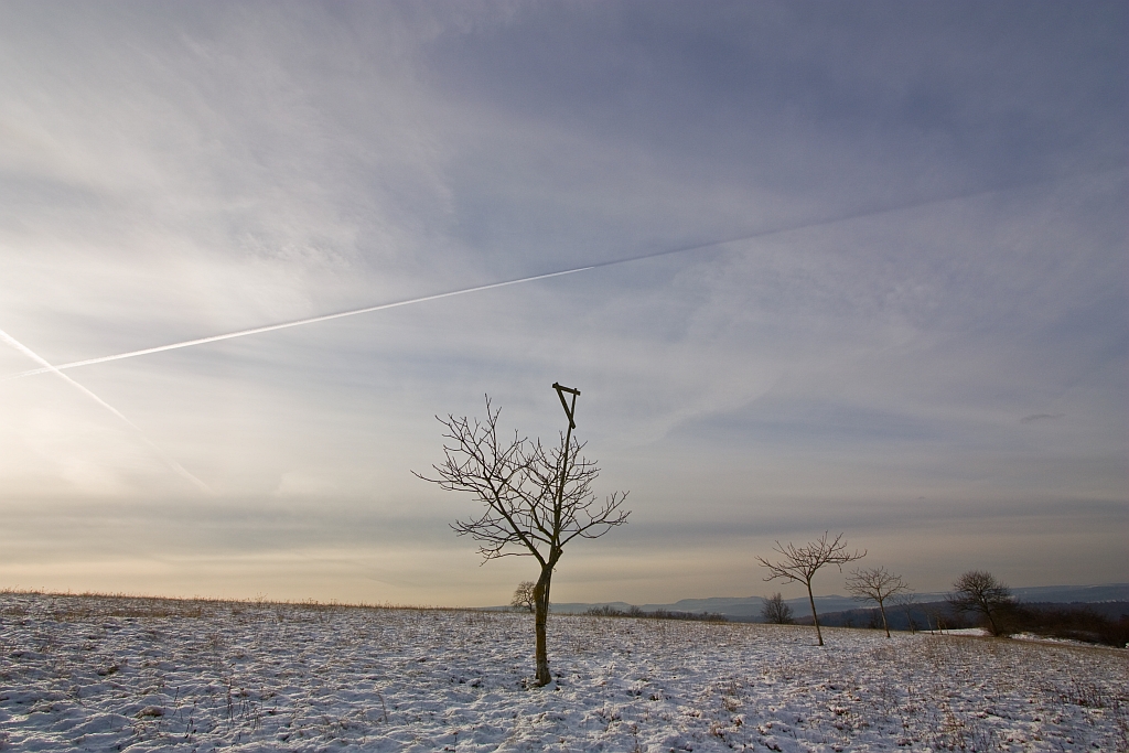 Kondensstreifenschatten 13.12.2012