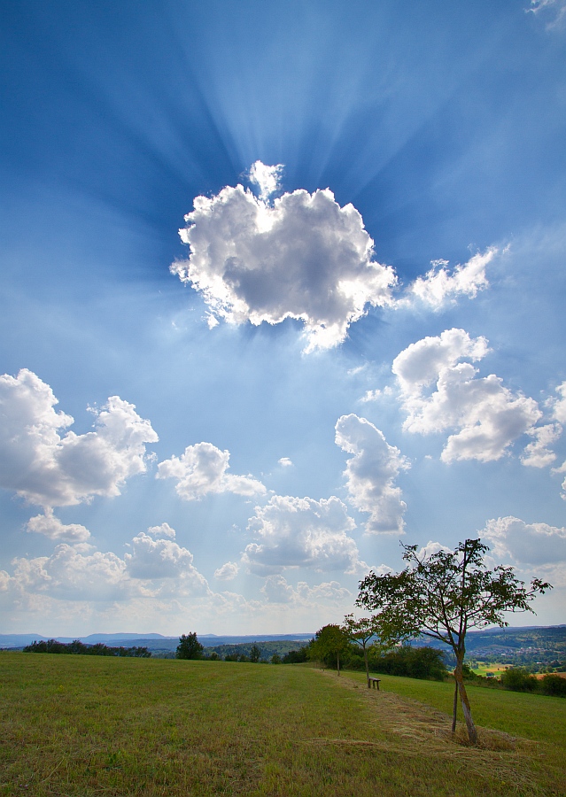 Crepuscularstrahlen 02.07.2014