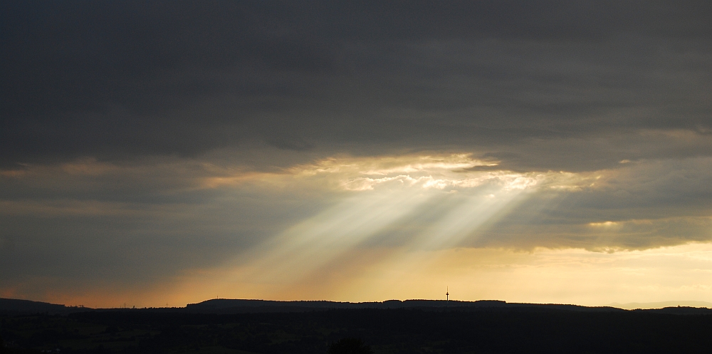 Crepuscularstrahlen 11.06.2009