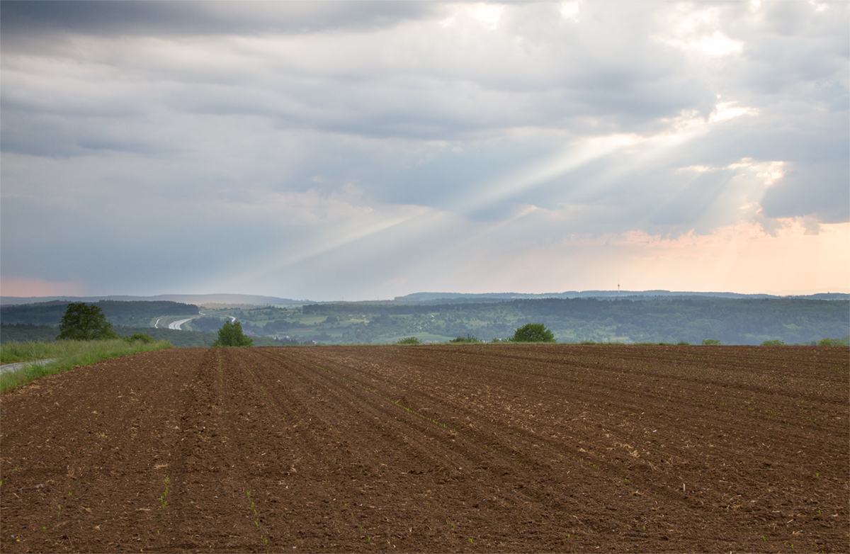 Krepuskularstrahl | 15.05.2018